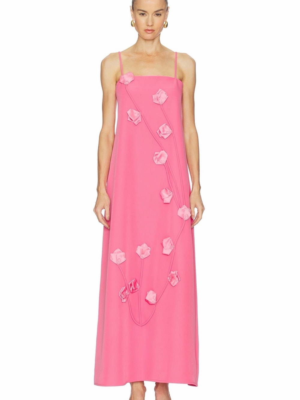 NWT - Elliatt Hot Pink Floral Dress